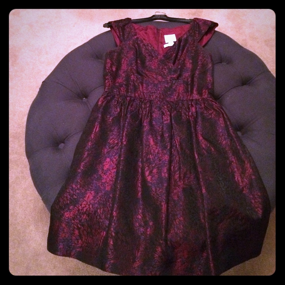 Suzi Chin holiday dress