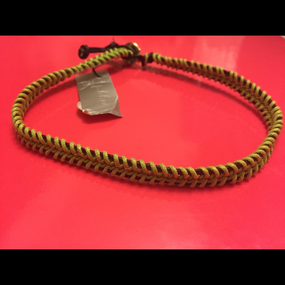 NEW Green Braded Bracelet