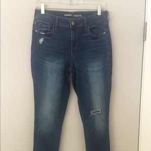 Old navy distressed jeggings