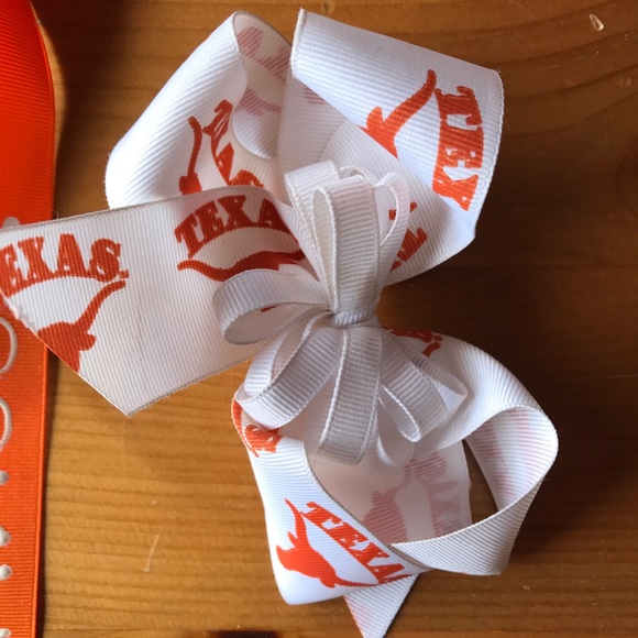 Longhorn Hair Bows - Picture 2 of 4