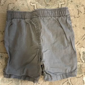 Gray baby shorts size 18m