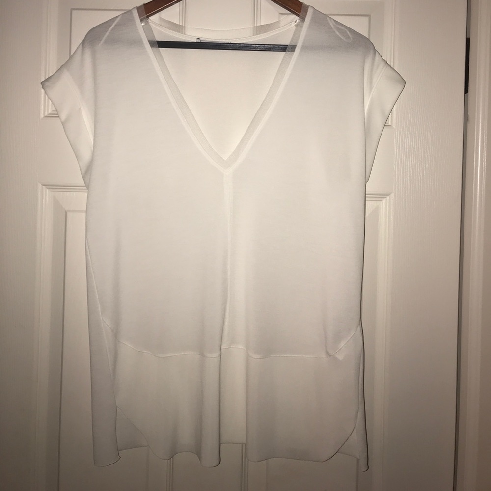Zara- flowy stretch tee