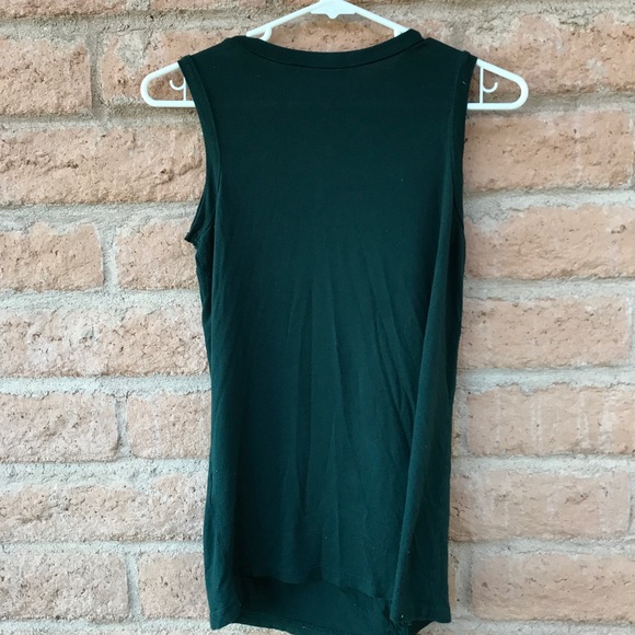 Simply Vera Wang Green layered top - Picture 4 of 6