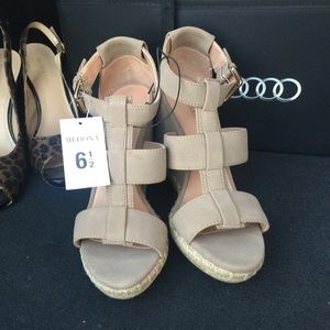 Never been worn Merona Wedges (super comfy)