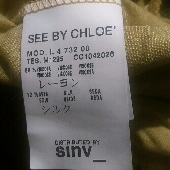 See by Chloe top butter yellow - Picture 6 of 6