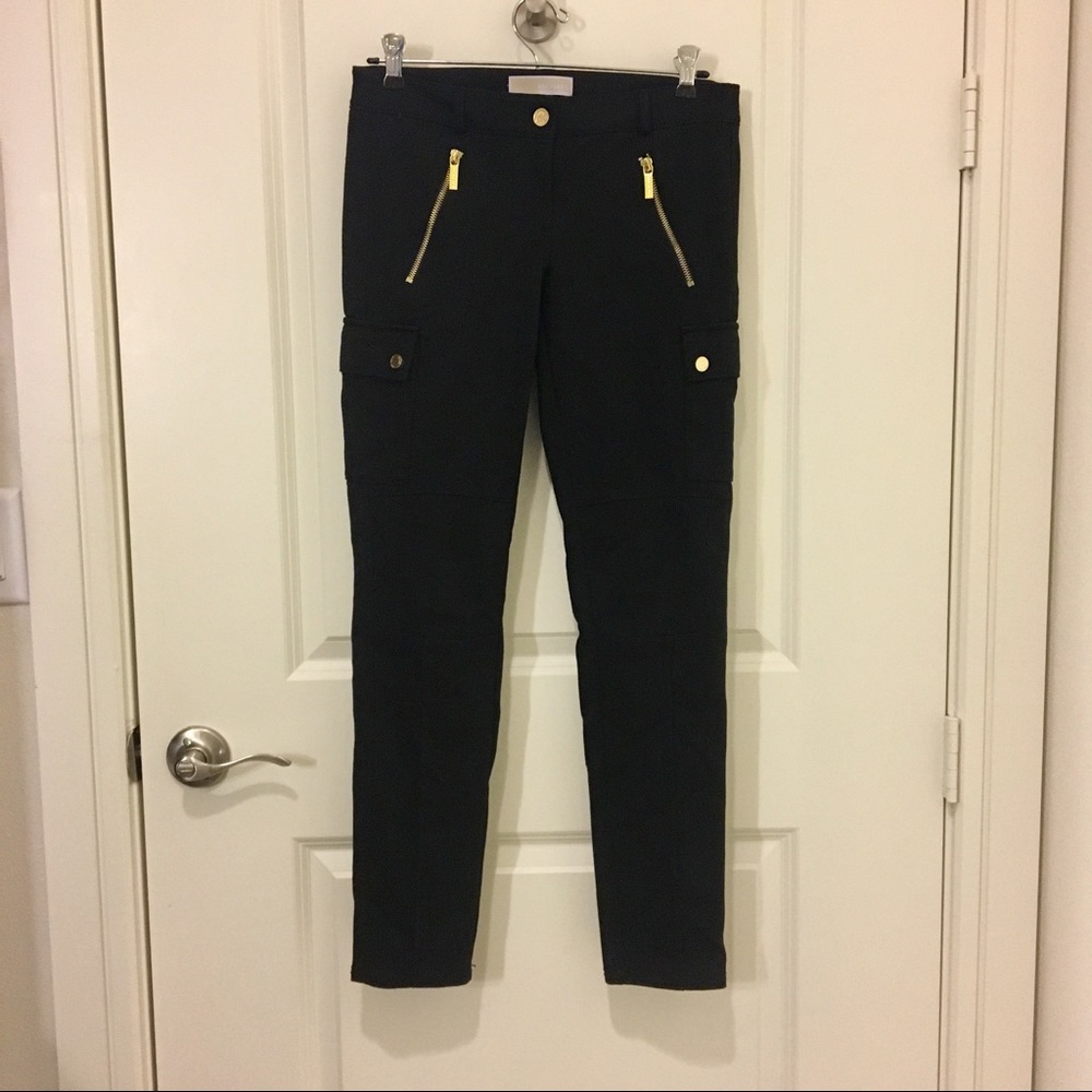 Michael Kors Stretch Black Pants