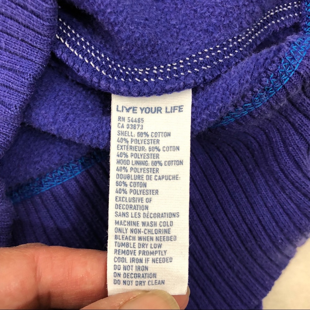 AEO Eagle Fleece Zip Hoodie Size L - Picture 5 of 7