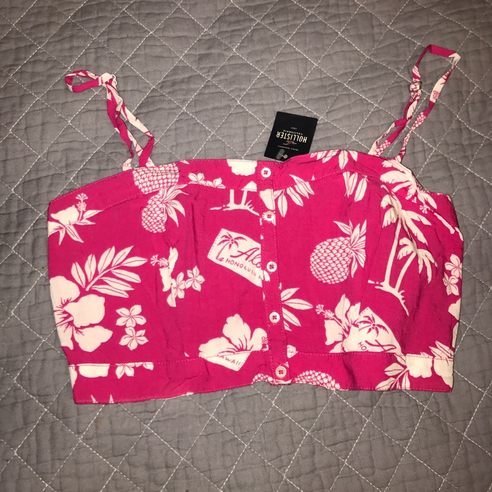 Hollister cropped top