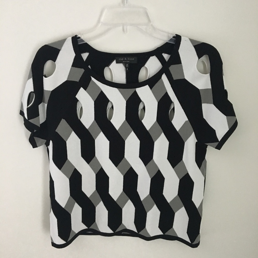 Rag & Bone Olympia Tee - Picture 3 of 6