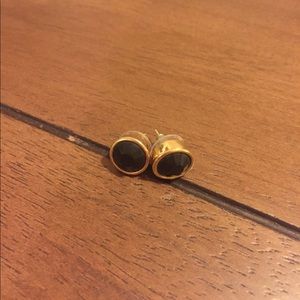 Kate Spade black and gold earrings