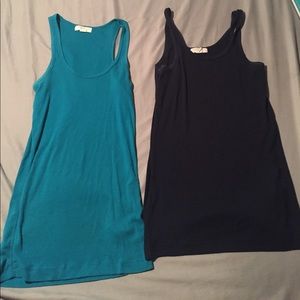 Two Forever 21 tank tops