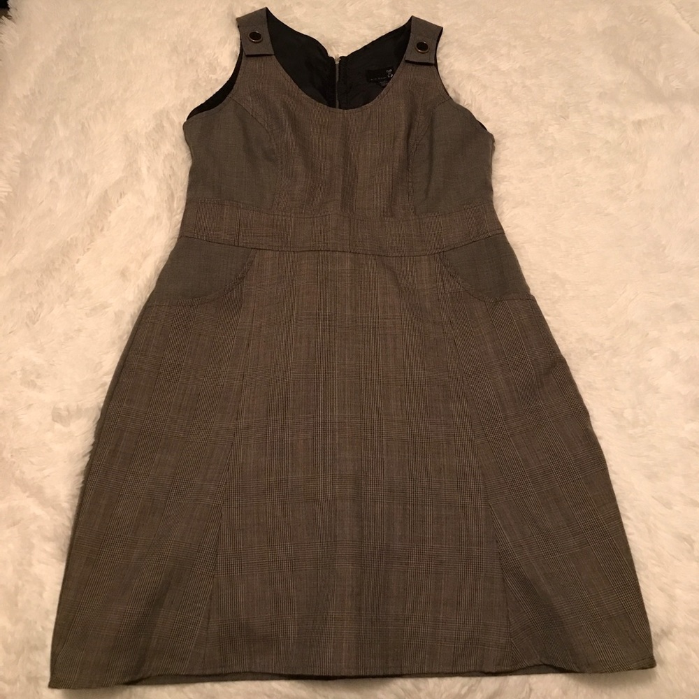 Brown shift dress size medium