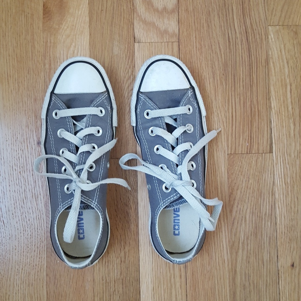 Gray Converse Chucks 5/12