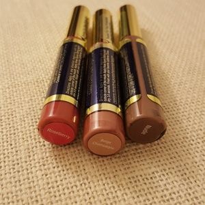 Roseberry, Nude, and Beige Champagne LipSense