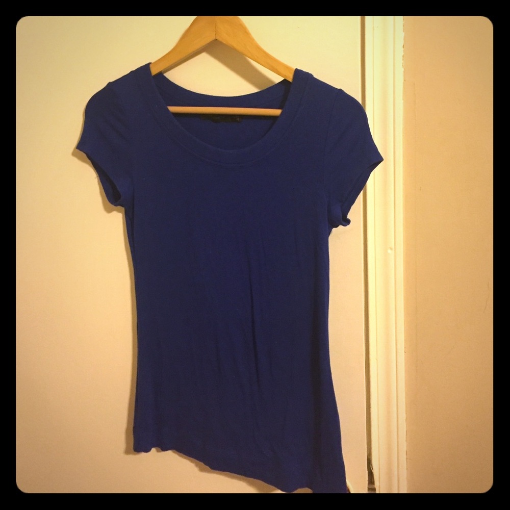 Royal blue scoop neck from The Limited