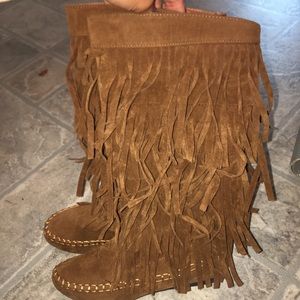 Fringed Boots