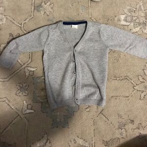 Baby cardigan in  gray
