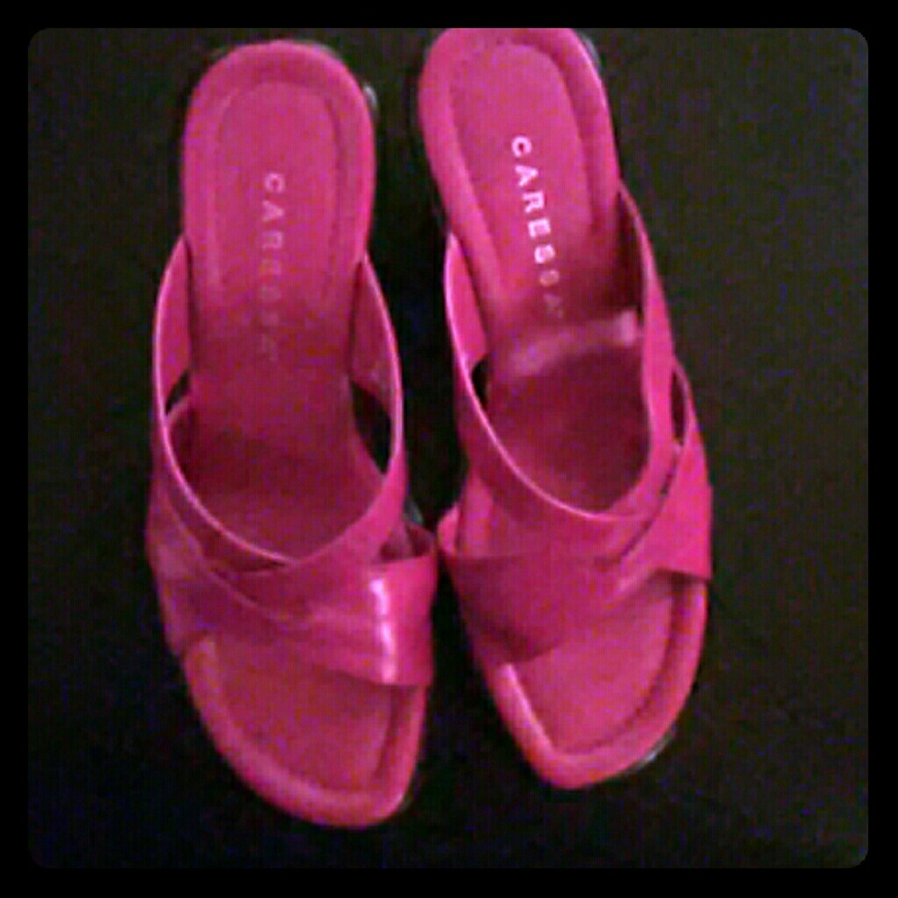 Brand New Red Careesa Wedge