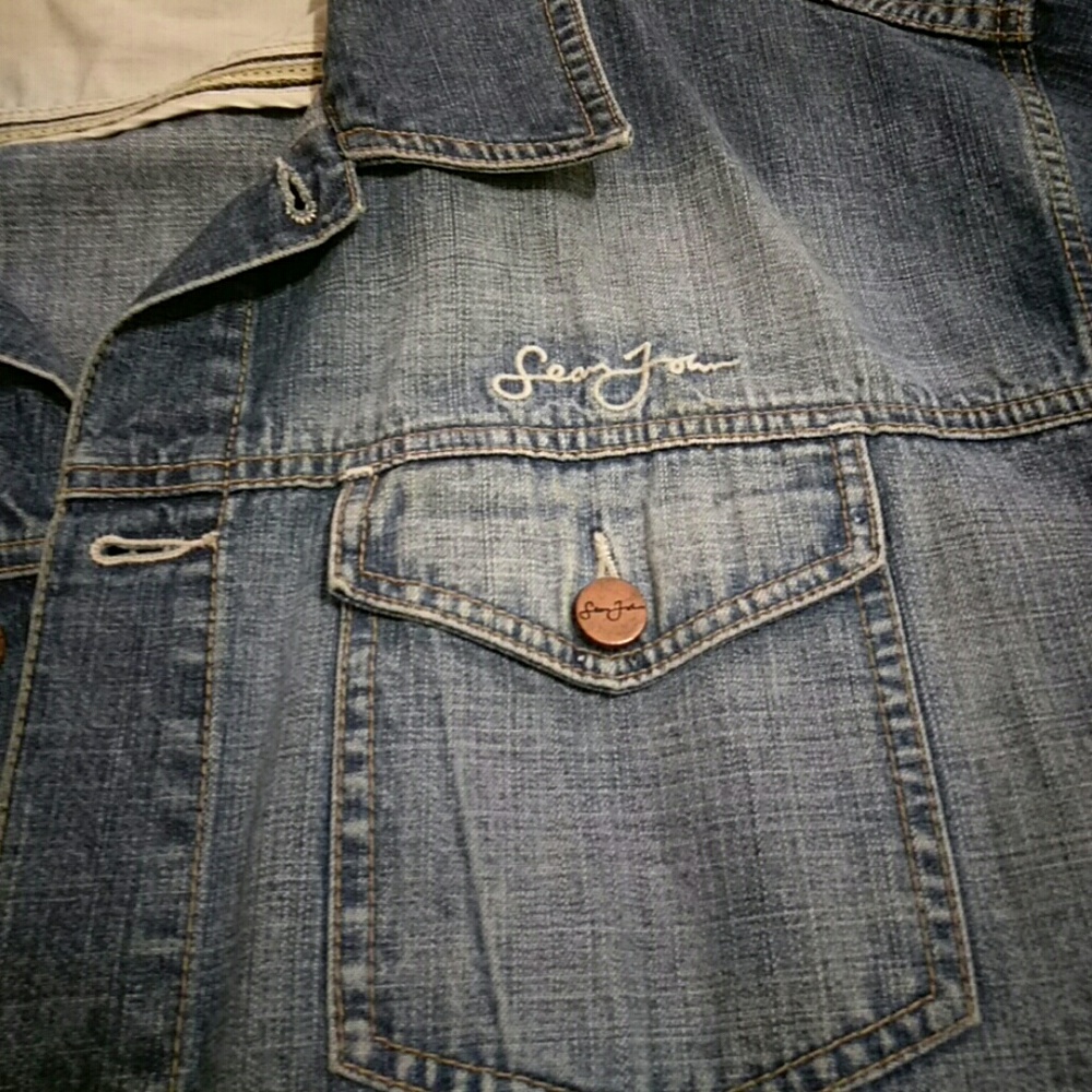 Blue Denim Sean John Jacket