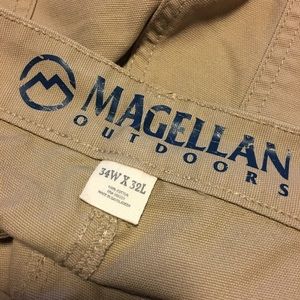 34x32 Magellan Khaki Outdoor Pants