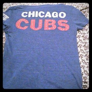 PINK rhinestoned Cubs Shirt