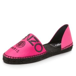 Kenzo Satin d'Orsay Espadrilles