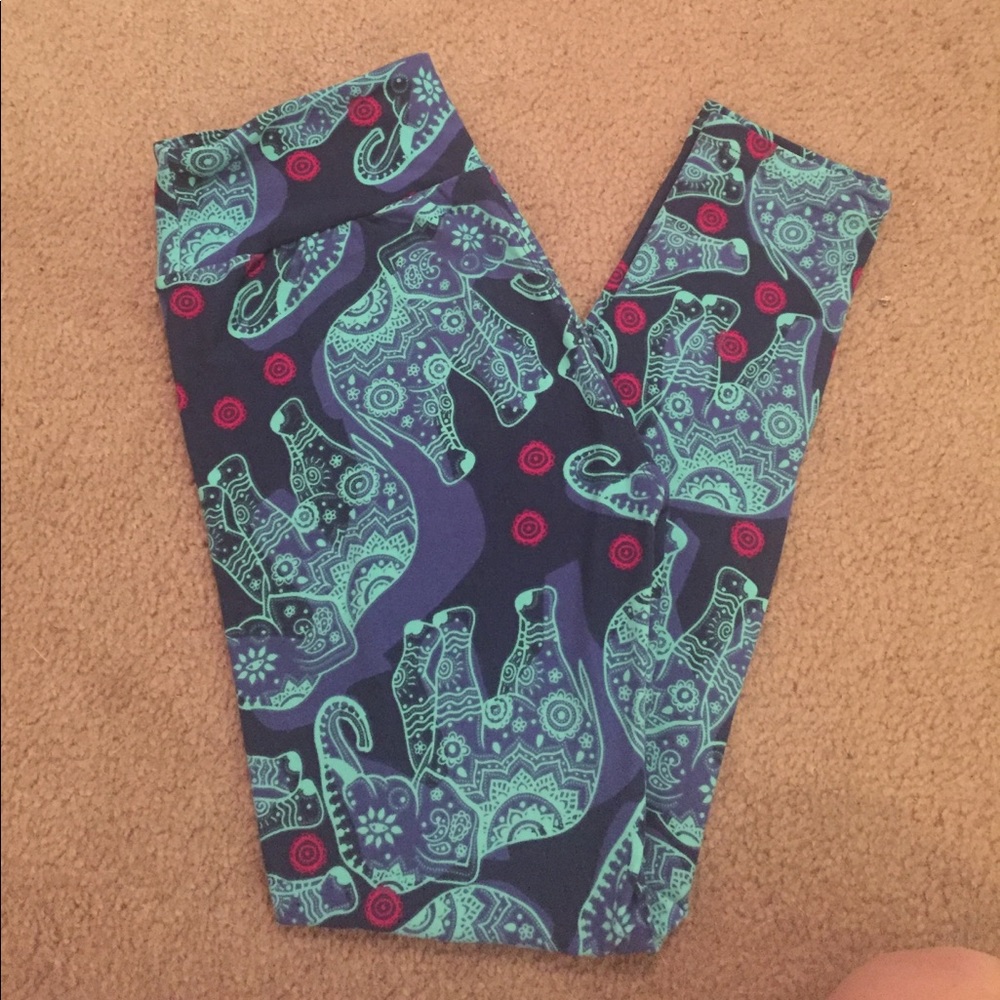 LuLaRoe Elephant Leggings