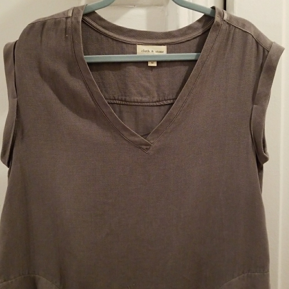 CLOTH & STONE...Pocket Tunic Dress