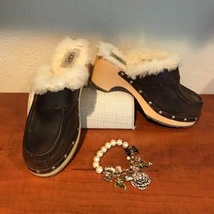 UGG Chocolate Brown Clogs