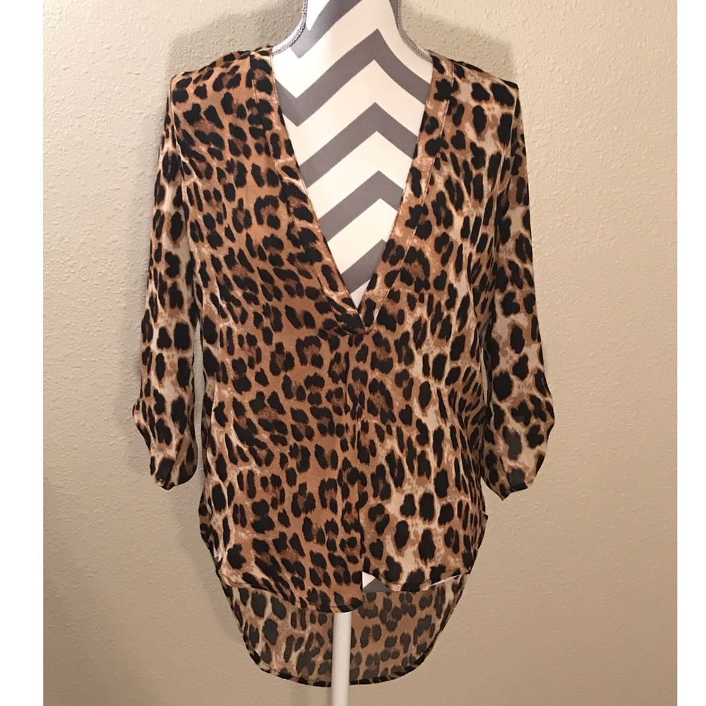 Cheetah Boutique Top