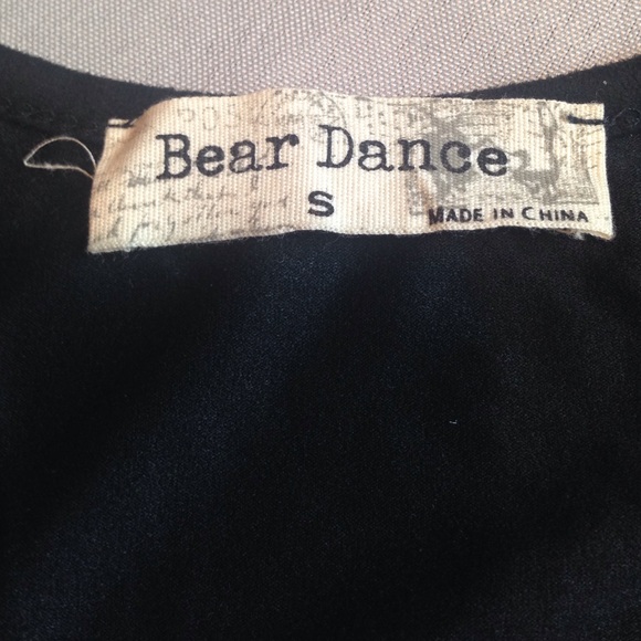 BEAR DANCE PURE COWGIRL TOP TANK EXCELLENT CUTE - Picture 3 of 4