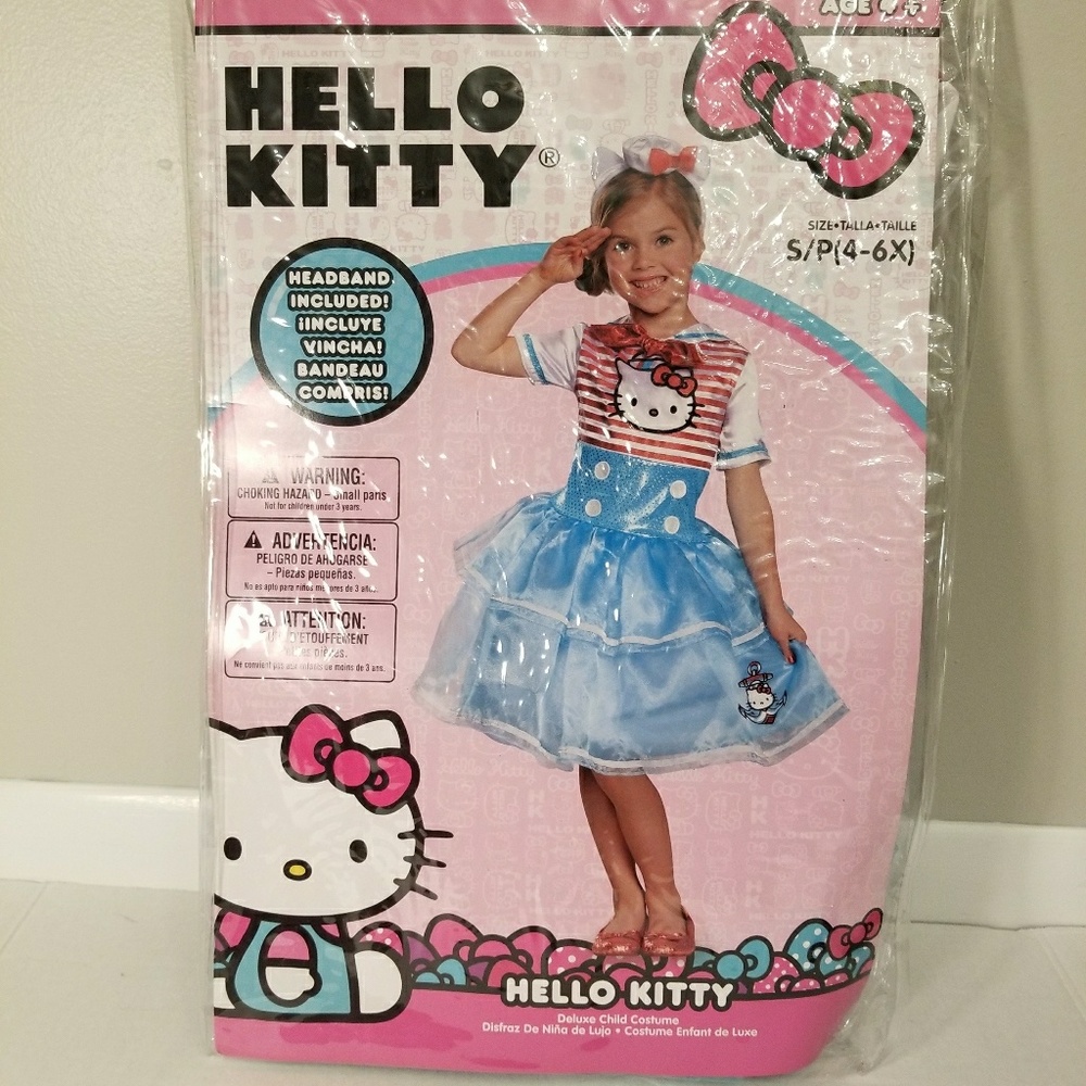 Child's Hello Kitty Costume - Picture 3 of 4