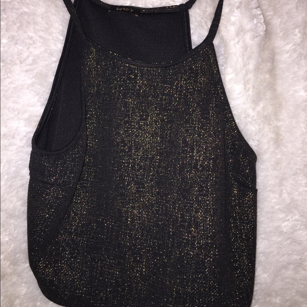 Black Crop Top