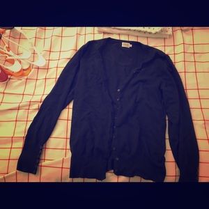 Navy blue cardigan