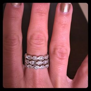 Stella and Dot deco stackable rings