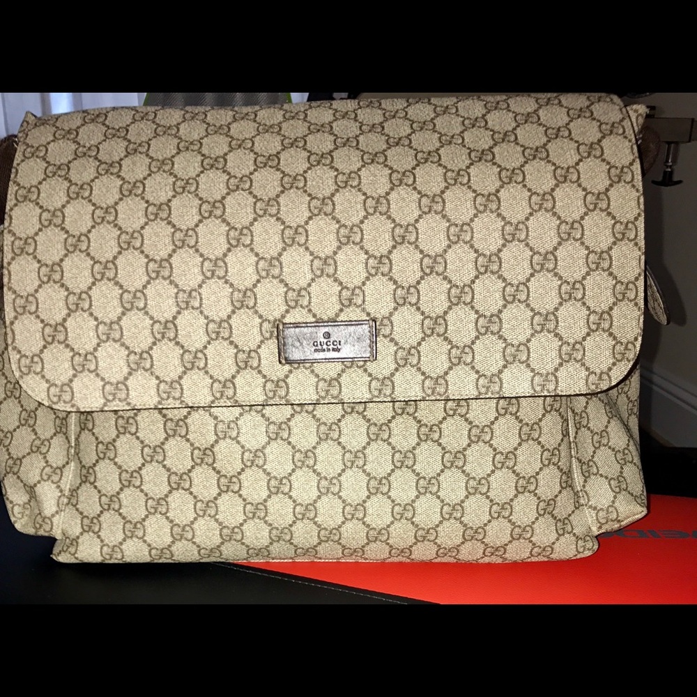 Authentic Gucci diaper bag