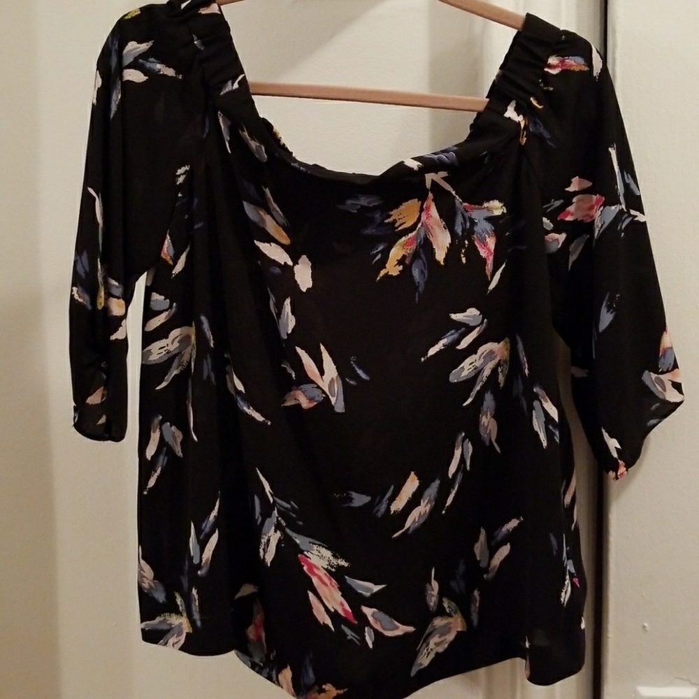 1 STATE...off shoulder blouse