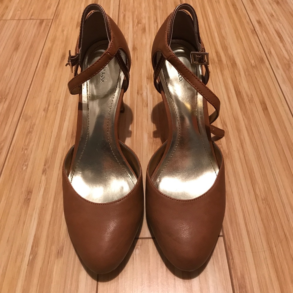 Tan Style & Co. Heels