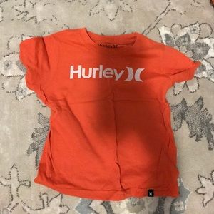Used orange hurly shirt good condition