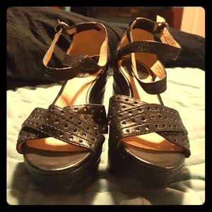 Real leather frye shoes never worn