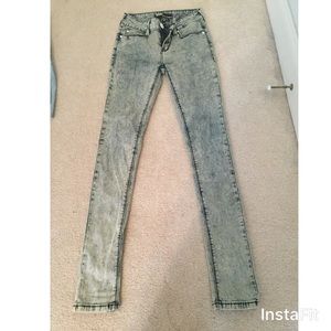 Urban Outfitters acid wash skinny jeans
