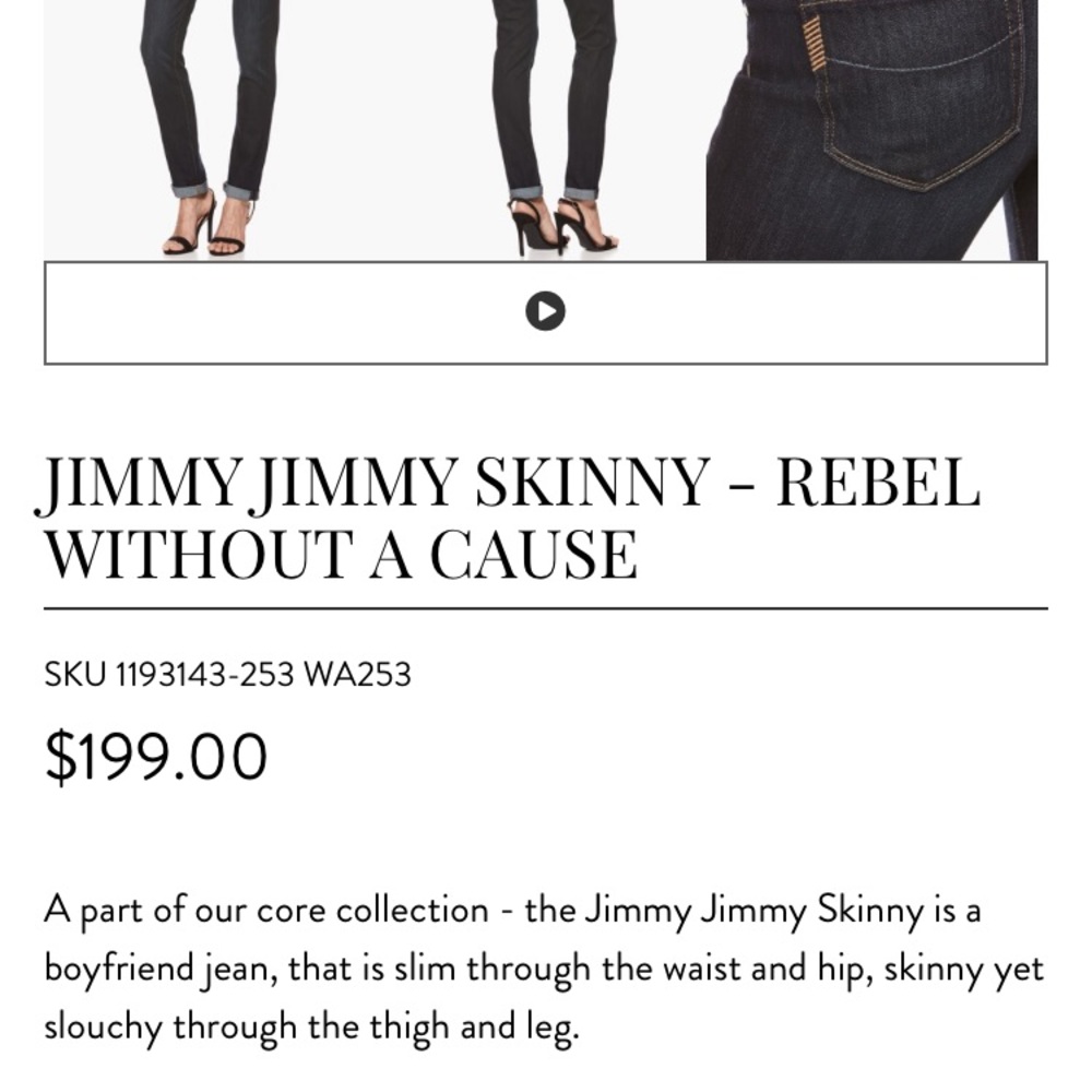 Paige Jimmy Jimmy Skinny Jeans