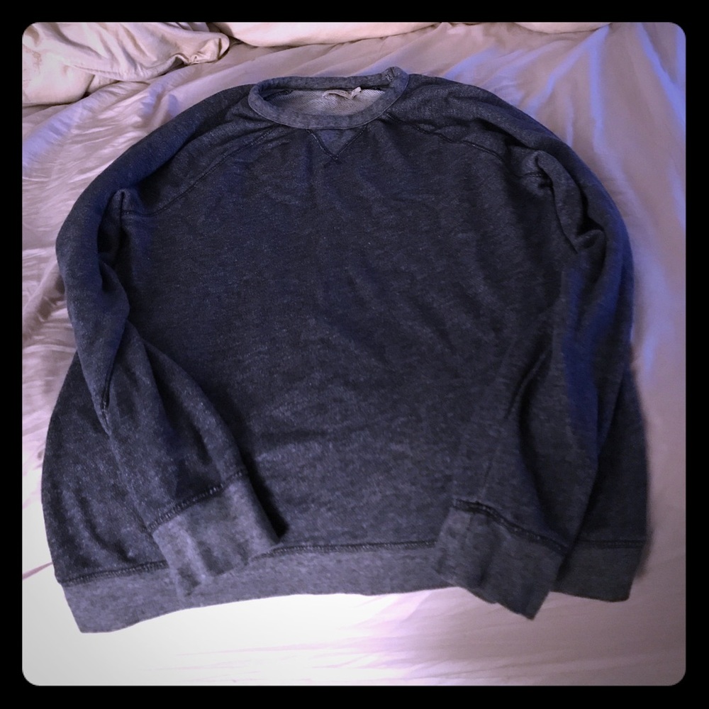 Gray pullover comfy sweater