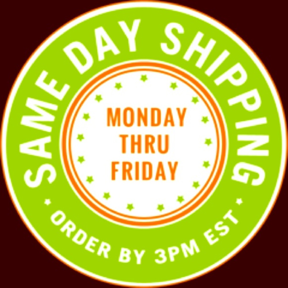 SAME DAY SHIPPING 🚐💨