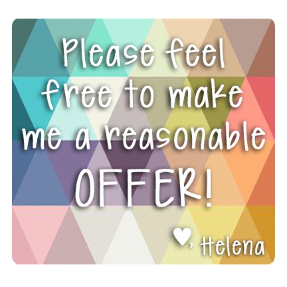 Reasonable OFFERS welcome!!