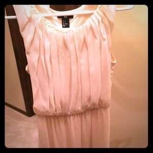 High neck flowy dress