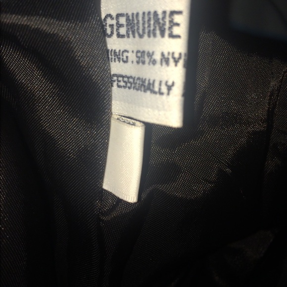 Gorgeous black genuine leather pants - Picture 6 of 8