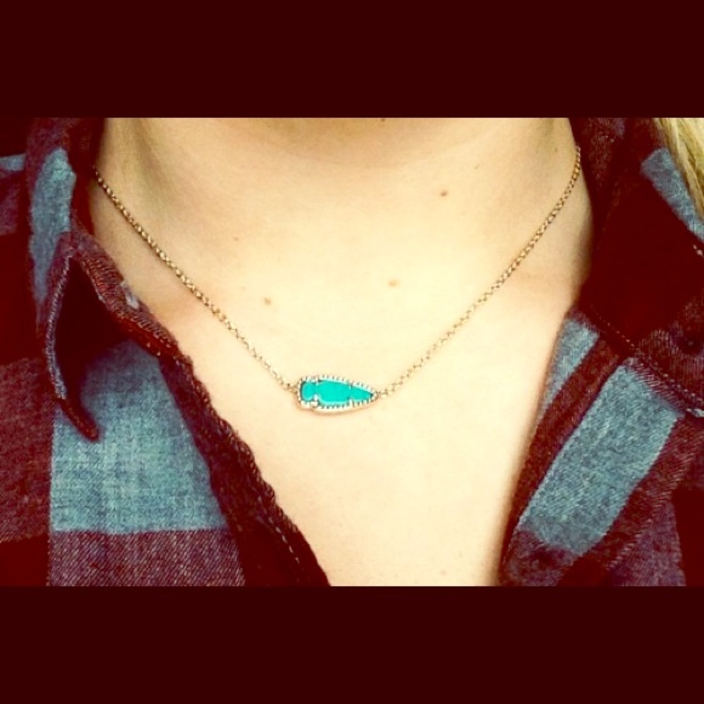 ISO - Kendra Scott Skylie Necklace in Turquoise