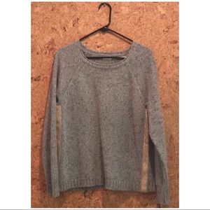 J. Crew Donegal Sweater with Shimmer Stripes