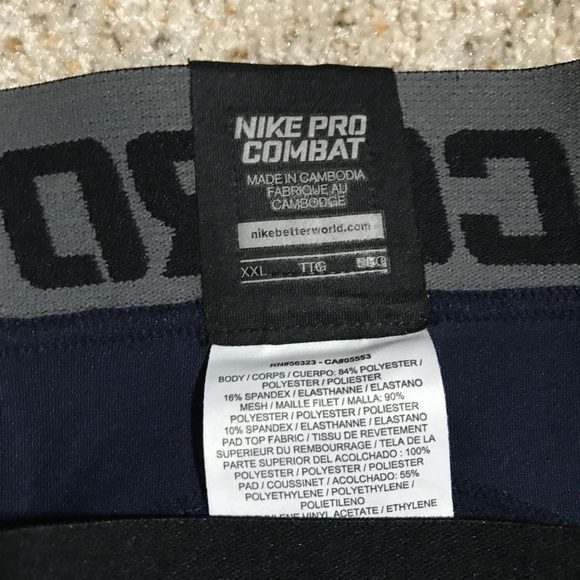 Nike Pro Combat Padded Compression Shorts - Picture 4 of 4